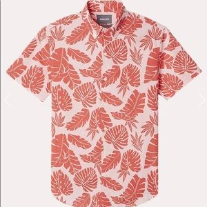 Men’s Bonobos short sleeve monstera leaf button up